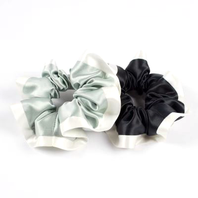 Bilaterally Silk Hair Scrunchies