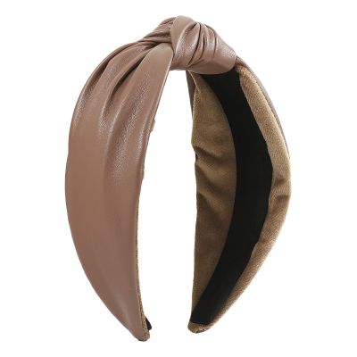 Leather Knotted Headband