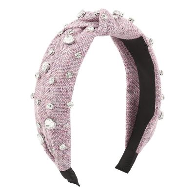 Heart-shaped Diamond Headband