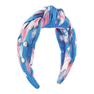 Tie-Dyed Fabric Headband