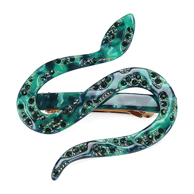 New Design Snake Shape Barrette Clips