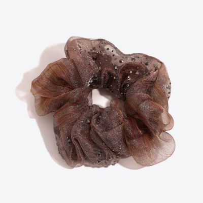  Organza Scrunchies with Diamond