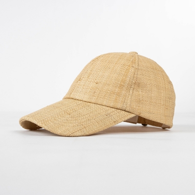 Raffia Baseball Cap