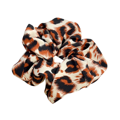 Leopard Print Scrunchies