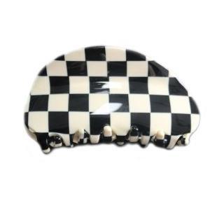 Big Hair Grab Clip Black&White