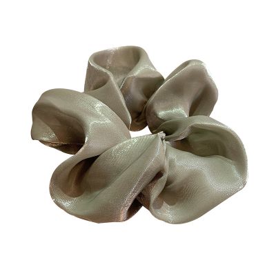 Glossy Glass Yarn  Large Intestine Hair Scrunchies