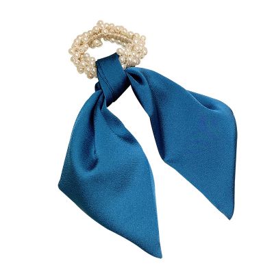 Pure Color Great Drape Pearl Hair Scrunchies