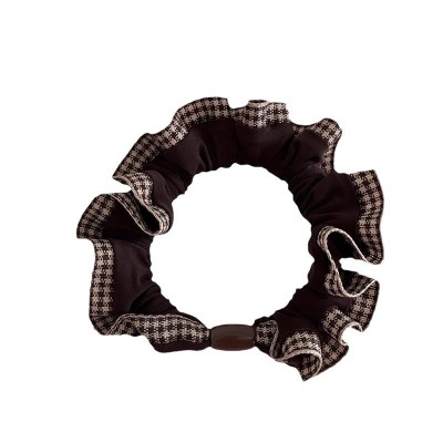 Retro Plaid Small Scrunchies