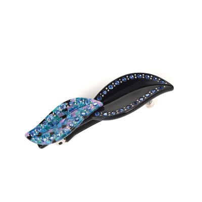 Diamond Acetate Barrette