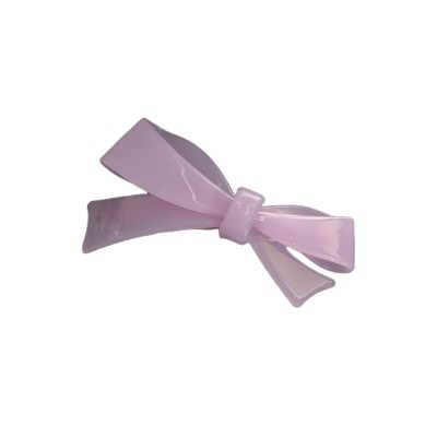 Bow Acetate Barrette