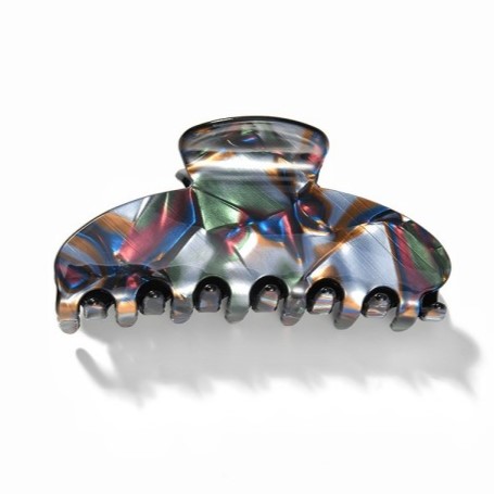 Iridescent Wave Pattern Acetate Hair Claw Iridescent Wave Pattern Acetate Hair Claw